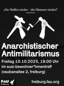 Anarchistischer Antimilitarismus